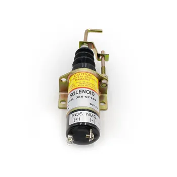 CNSPEED Fuel Shut Off Solenoid valve 1502 12V Kuro Išjungti Išjungti Solenold Lister Petter LPW LPWS LPWT Variklio 66-07197