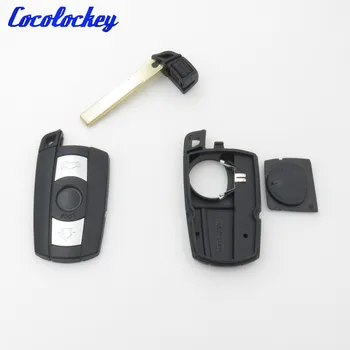 Cocolockey 3 Mygtuką Smart Keyless Įveskite Eiti Fuction 868MHZ Tinka BMW E90 Nuotolinio Klavišą CAS3 CAS3+ Sistema NO LOGO