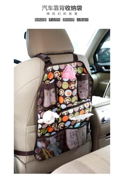 COLORLAND Diaper Bag Car Seat Back Baby Travel Nappy Bags For Stroller Hanging Baby Bag Organizer Insulated Bottle Bag Storage