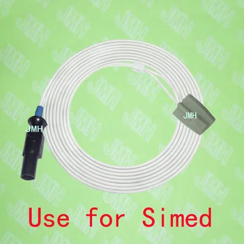 Compatible with Simed S100,S50, S100E Oximeter monitor , Pediatric silicone soft tip spo2 sensor.7pin,3m.