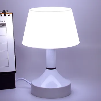 Creative USB jungtį belaidžio naktį šviesos, biuro smart stalo lempos su Nuotolinio valdymo vaikams, miegamojo lovos