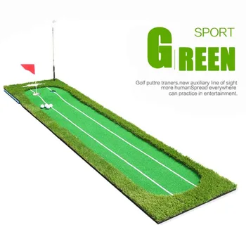 CRESTGOLF patalpų golfo kilimėliai praktikos putting green dukart pradine lazda golfo trenerių mokymai pagalba
