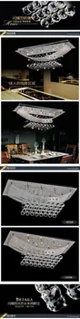 Crystal Valgomasis Lubų Lempa Nemokamas pristatymas kristalų Miegamojo lempa Salė Aukštos kokybės šviesos šviestuvo šviesos