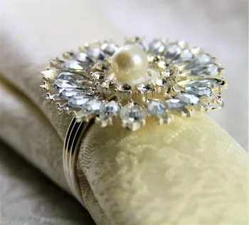 Crystal vestuvių servetėlių žiedas crystal vystymo apdailos žiedas ir apdailos servetėlių laikiklį nemokamas pristatymas