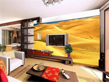 Custom 3d foto tapetai kambarį freskos dykumos nuostabiu kraštovaizdžiu 3d tapyba TV foną neaustinių tapetai sienos 3d