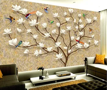 Custom 3D freskomis,Rankomis dažyti gyvybės medis papel de parede,viešbutis, restoranas, baras, gyvenamasis kambarys su sofa-lova, TV sienos miegamajame 3d tapetai