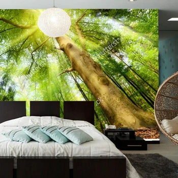 Custom 3D freskos,3d baisus medžių papel de parede, svetainė, TV sienos Miegamajame Sofos, fonas, tapetai, tapetai sienoms, 3 d