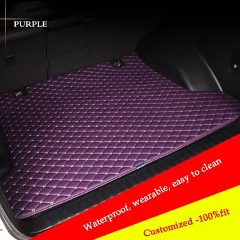 Custom automobilio bagažo skyriaus kilimėlis Mitsubishi ASX Ulonas Outlander Pajero V73 V97/V93 Eclipse 