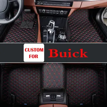 Custom-fit 3D automobilių grindų kilimėliai Buick Hideo Regal Lacrosse Ang Cora Įsivaizduoti GL8 Anklavą