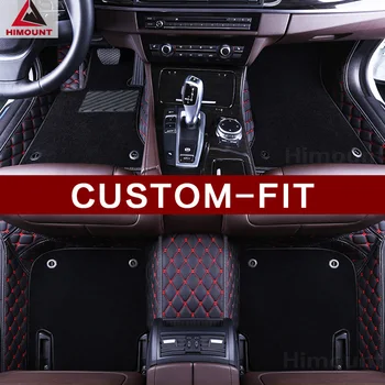 Custom fit Car floor mats for BMW 1 2 3 4 5 6 7 series GT F20 E90 F30 F34 f32 f36 E60 F10 F11 G30 f12 F06 F01 F01 G11 G12 carpet