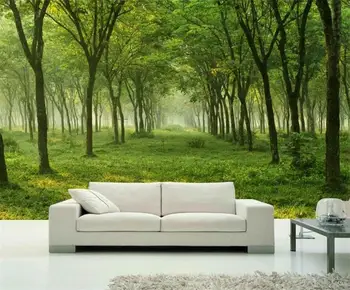 Custom foto tapetai kambarį 3d sienų freskomis lipdukas, Medžių, miškų peizažas neaustinių tapetai sienos 3d