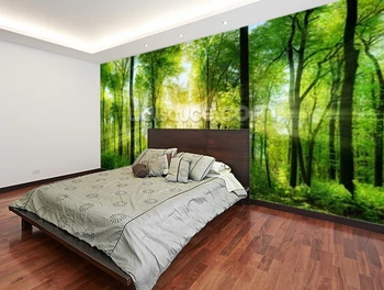 Custom gamtos tapetai,Miško Panoraminis saulės spindulių ,modernus 3D tapetai kambarį miegamasis restoranas, sienos tapetai