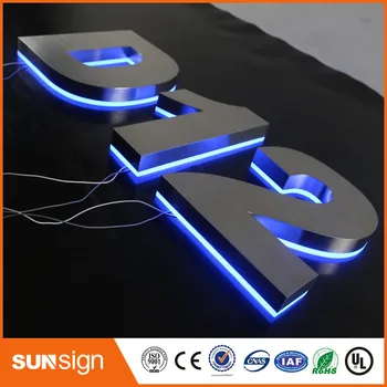 Custom lauko reklamos ženklų LED šviesos raidžių 3d pasirašyti laiškus