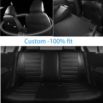 Custom oda automobilių sėdynės padengti Peugeot 307 206 308 407 207 406 408 301 3008 5008 automobilių priedai, automobilių stilius