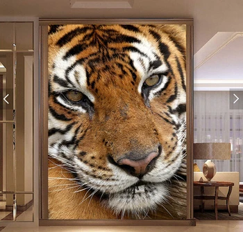 Custom Papel de parede 3D. Tigras yra naudojamas, gyvenamasis kambarys, miegamasis restoranas fono sienos vandeniui vinilo tapetai
