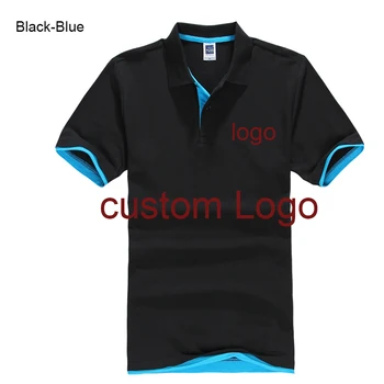 Custom Polo marškinėliai Pritaikyti Spausdinimo Logotipas Paslaugų įmonė/hotel/Darbuotojų Unisex Trumpas Rankovės Medvilnės Polo