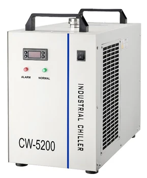 CW5202AG pramonės šaldymo double out įdėti co2 lazerinis graviravimas ir pjovimo staklės, vamzdžių du 80w