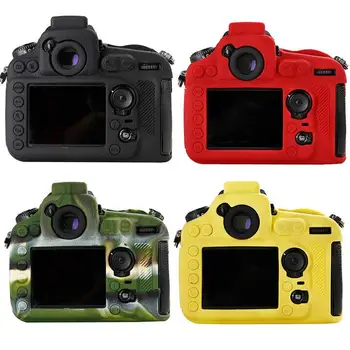 D810 SLR Silikoninis maišelis Lengvas Fotoaparato Krepšys Case Cover for Nikon D810 Juoda Raudona Geltona Žalia
