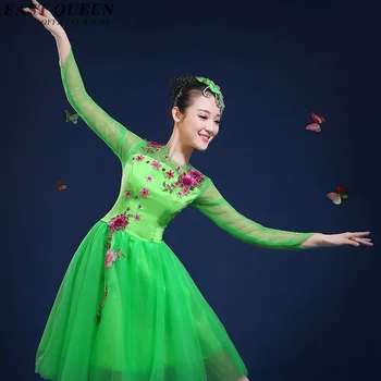 Dance costume set for women Chinese folk dance Dance Costume Professional Performances Ancient Chinese costume KK779 S A