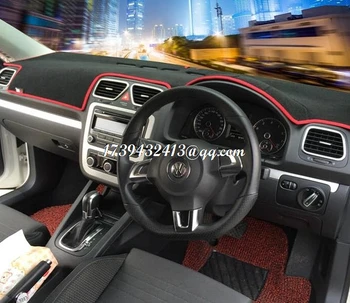 Dashmats automobilių optikos reikmenys prietaisų skydelio dangtelis Volkswagen VW EOS 2009 2010 2011 2012 2013 2016 2017