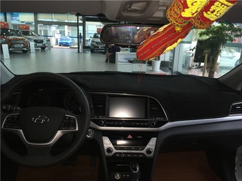 Dashmats automobilių optikos reikmenys prietaisų skydelio dangtelis Hyundai Avante Neo Fludic elantra i35 2016
