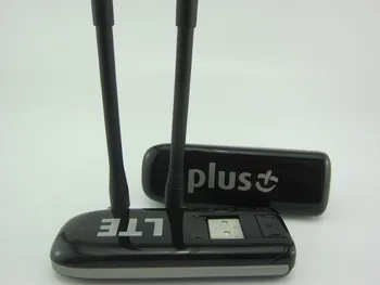 Daug 10pcs100Mbps Atrakinti ZTE MF821 4G LTE FDD1800/2100/2600MHz Belaidis USB Modemas plius 2vnt antena