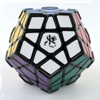 DaYan Naujausias 3x3 Megaminx Kubo Stickerless/ Lipdukas Dodecahedron Magic Cube su Keteros, Galvosūkiai Educativos Žaislai Vaikams -48