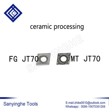 DCMT11T304-FG JT70 DCMT11T304-MT JT70  sanyinghe 10pcs/lots cnc carbide turning inserts for ceramic