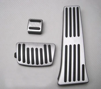 DEE Automobilių Reikmenys Aliuminio lydinio Dujų Pėdos Poilsio Kuro Stabdžio pedalai Mygtukai Plokštė KIA K4 2011-2016 Plokštė pagalvėlės Lipdukai stilius