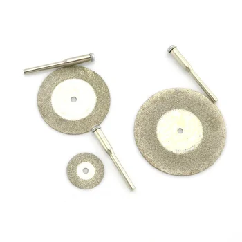 Deimantinis pjovimo diskas dremel įrankiai, priedai mini pjauti deimantų šlifavimo ratas nustatyti rotacinis įrankis varantys diskinis pjūklas
