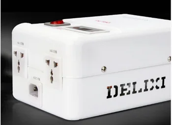 Delixi transformatorius Įtampos Konverteris 110 v iki 220 v, JAV, Japonijos elektronikos įtampos jungiklis 1500 W naudoti įtampos keitiklis 2000 w