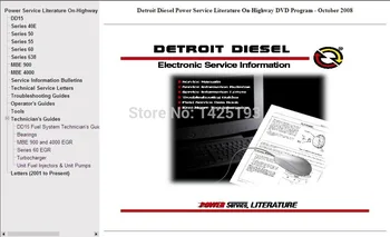 Detroit Dyzelinas Maitinimo Paslaugų Literatūros-Highway DVD, 2008 m.