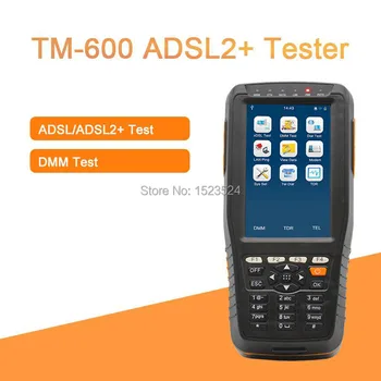 DHL Nemokamas Pristatymas TM-600 Multi-funkcinis ADSL2+ Testeris / ADSL Testeris / ADSL Įrengimo ir Priežiūros Priemonės