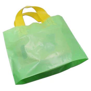 DHL Spalvingas Plastiko Pirkinių Krepšys Su Rankena Saugojimo Daugkartinio naudojimo Drabužių, Dovanų, Maisto produktų Parduotuvėje Pakuotę Už Pak Dėklas Krepšiai