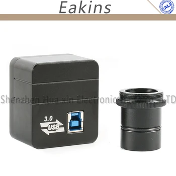 Didelio efektyvumo HD USB Pramonės Skaitmeninio Mikroskopo Vaizdo Kamera + 23.2 mm Adapteris C-mount Mikroskopu 5.0 MP CMOS USB3.0