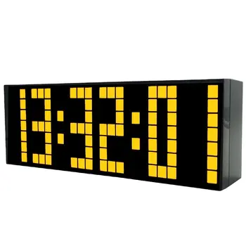 Didelis Skaitmenų LED Ekranas, Multi-funkcija Miegamasis Žadintuvas Stalo Laikrodis Stalo Laikrodis Su Minkšta Šviesos Naktį
