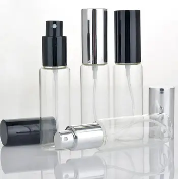Didmeninė 30ML Nešiojamų Stiklo Kvepalų Buteliuke Su Aliuminio Purkštukai Tuščias Kosmetikos Atveju Keliautojas LX1255