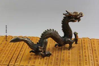 Didmeninė gamyklos Apdailos Amatų Žalvario Gryno vario little dragon patalpų įrengimui skirti dirbiniai archaize feng shui talismanas baldai