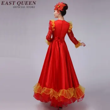 Didmeninė Kinijos liaudies šokių, tradicinės Kinų šokio kostiumai azijos tautinių šokių suknelė plius dydis 3xl 4xl AA3003 YQ