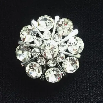 Didmeninė kristalai rodis metalo emissive snaigės žavesio karka drabužis mygtuką mados ornamentu accesories 300pcs nemokamai shippi