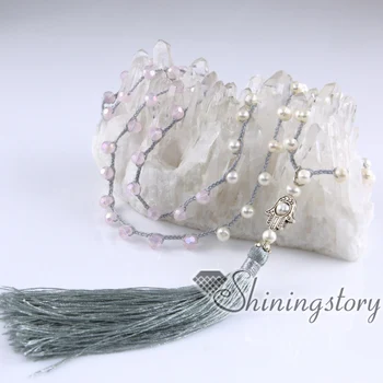 Dirbtiniu būdu išaugintų perlų vėrinį bohemijos zawalcowany papuošalai kutas karoliai ilgai boho karoliai internete gėlo vandens tikras perlas juvelyriniai dirbiniai