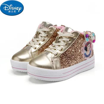 Disney princesė merginos batai pavasario ir vasaros naujų korėjos banga mergaičių bateliai neslidžiais sportiniai bėgimo bateliai, laisvalaikio bateliai