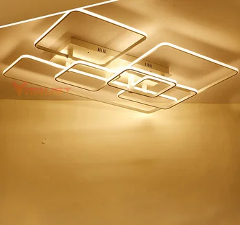 Dizaineris akrilo lubų lempa tamsos lubų šviesos ir Pragyvenimo Studijų Kambario, Miegamojo plafond avize led lubų šviesos AC110-240V
