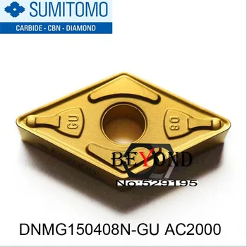 DNMG150408N-GU AC2000, originalus Sumitomo karbido gamybos ccmt inserst naudoti tekinimo įrankio laikiklis nuobodu baras, mini tekinimo staklės
