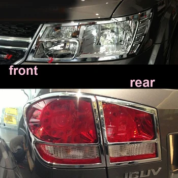 Dodge Kelionės 2013-M. / Freemont priekinis žibintas rėmo lipdukas / Liekamosios atspalvį rėmo dangtis Ryškus lipdukas