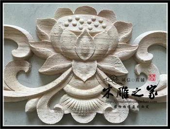 Dongyang medžio drožyba senovinių Kinų lotus 