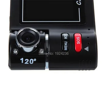 Dual Camera Automobilių DVR Liteon F30 2.7