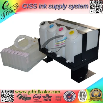 Duoble 4 spalvų MIS BS3 CISS už CJV30-130 Rašalo Sistema Birių Dažų spausdinimo Sistemos Su Nuolatine Lustas
