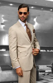 Dviejų mygtukų, su custom design vyrų aukštos kokybės verslo oficialų kostiumai (kailis + kaklaraištis + kelnės) kostiumas žmogus plonas ir sveiką