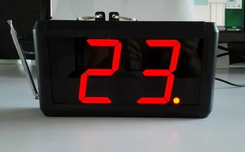Dviejų Skaitmenų Ekranas Imtuvas K-302 su 26pcs 1-klavišas Skambinimo Mygtuką Belaidžio Skambina Padavėja Sistema